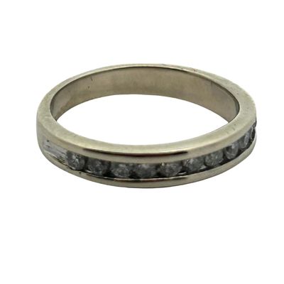 14K Diamond Band Ring
