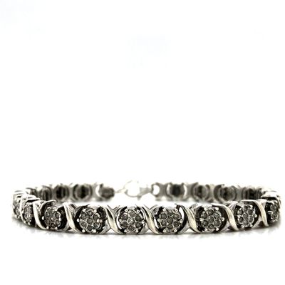 White Gemstone Bracelet