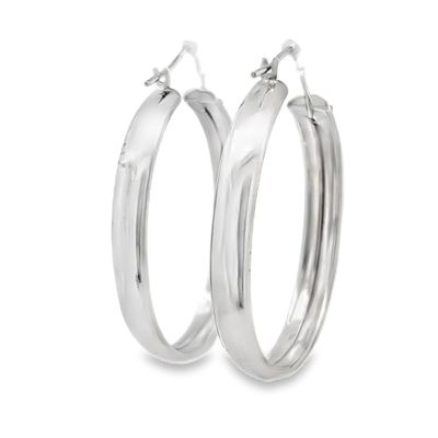 Sterling Silver Hoop Earrings