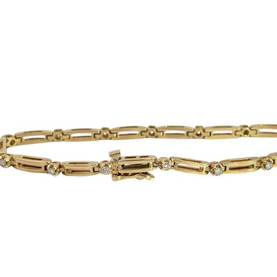 14K Diamond Bracelet