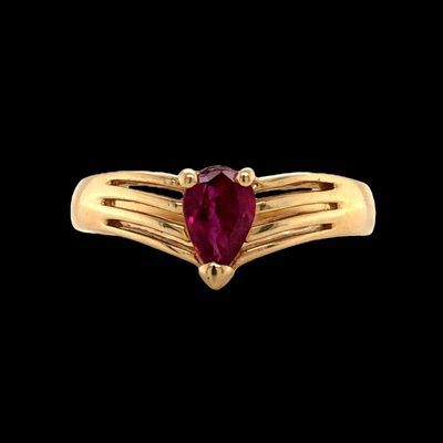 Red Gemstone Ring