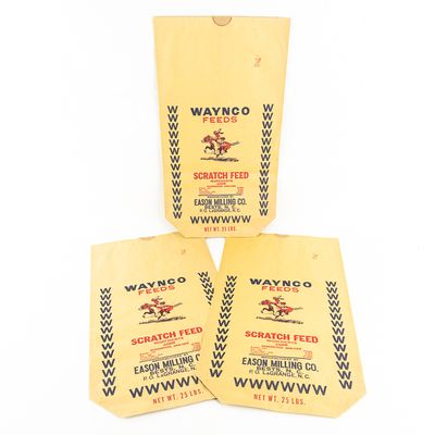 (3) Waynco Scratch Feed 25 LBS Bags