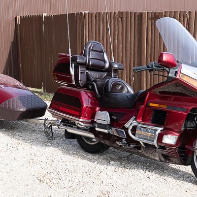 *1995 Honda Gold Wing with Trailer/Accessories