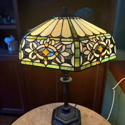 Tiffany style lamp