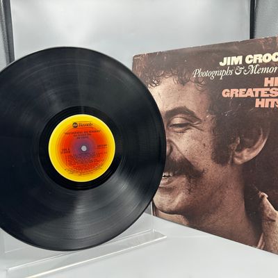 1974 ABC Records Jim Croce Photographs & Memories: His Greatest Hits Vinyl Album - ABCD-835