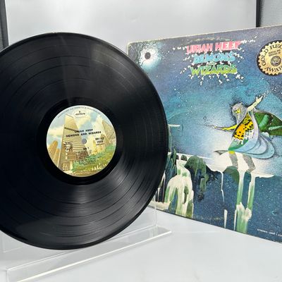 1972 Mercury Records Uriah Heep Demons and Wizards Vinyl Album - SRM-1-630
