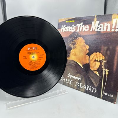 1962 Duke Records Bobby Bland Here's The Man!!! Vinyl Album - DLP 75