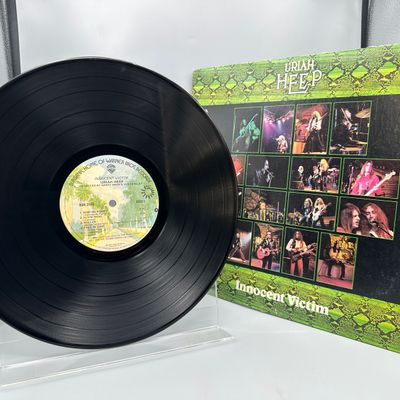 1977 Warner Bros. Records Uriah Heep Innocent Victim Vinyl Album - BSK 3145
