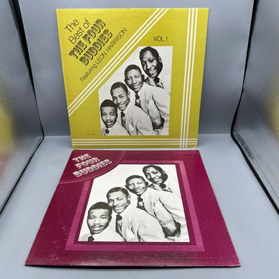 (2) The Four Buddies Featuring Leon Harrison Vinyl Albums - Vol. 1 and 2