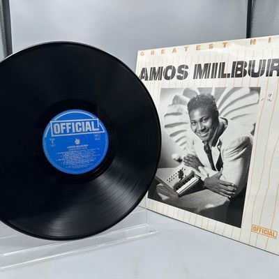1988 Official Records Amos Milburn Greatest Hits Vinyl Album - 6018