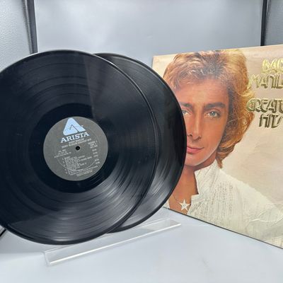 1978 Arista Records Barry Manilow Greatest Hits Double LP Vinyl Album - ADL 6001