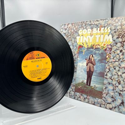 1968 Reprise Records Tiny Tim God Bless Tiny Tim Vinyl Album - RS 6292