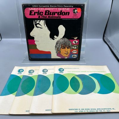 1967 MGM Records Eric Burdon & The Animals MGM Celebrity Scene 45 RPM Record - CS 11-5 - Promotional Special Disc Jockey Box Set -...