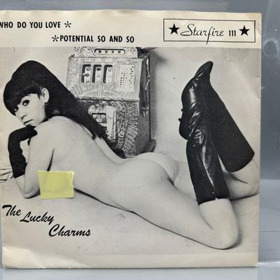 1964 Star Fire Records The Lucky Charms: Potential So and So / Who Do You Love Purple Vinyl 45 RPM Record - S-111 - Original cheesecake...