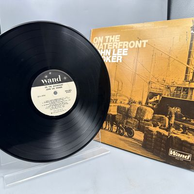 1972 Wand Records John Lee Hooker On The Waterfront Vinyl Album - WDS-689