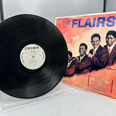 1963 Crown Records The Flairs Featuring Cornel Gunter, Richard Berry, and Young Jessie Vinyl Album - CLP-5356