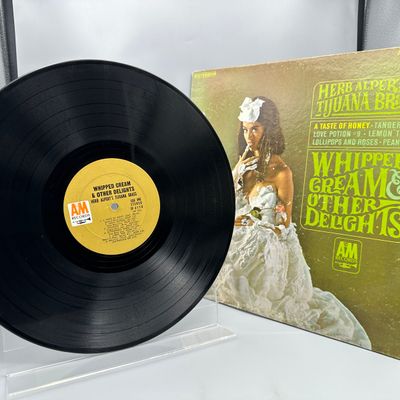 1965 A&M Records Herb Alpert's Tijuana Brass Whipped Cream & Other Delights Vinyl Album - SP-4110