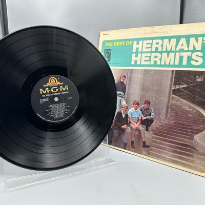 1965 MGM Records Herman's Hermits The Best Of Herman's Hermits Vinyl Album - SE-4315
