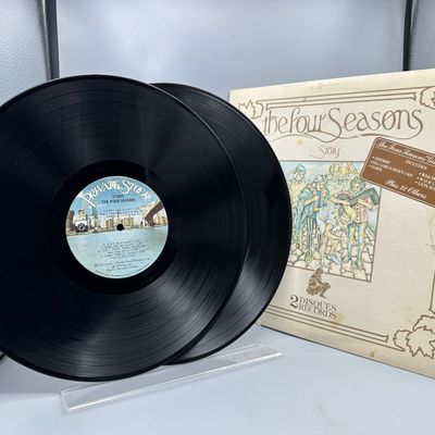 1975 Private Stock Records The Four Seasons Story Double LP Vinyl Album - PS 7000-2