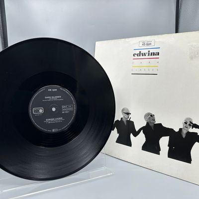 1984 Metronome/Phonogram Records Ltd. Edwina Laurie Dark Glasses 45 RPM Vinyl Maxi-Single - 881 558-1
