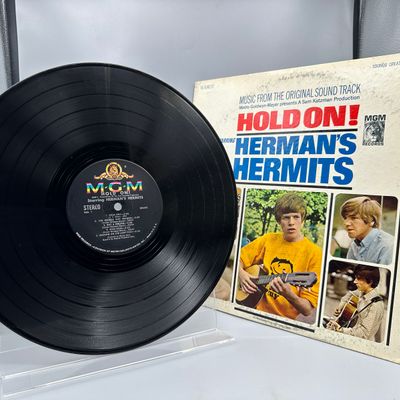 1966 MGM Records Herman's Hermits Hold On! Original Soundtrack Vinyl Album - SE-4342ST