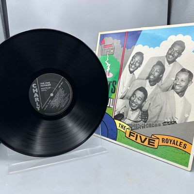1985 Charly Records The Five Royales The Roots of Soul UK Release Vinyl Album - CRB-1096
