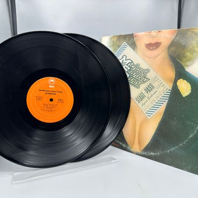 1977 Epic Records The Michael Stanley Band Stagepass Double LP Vinyl Album - PE2 34661