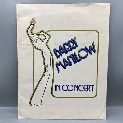 1978 Barry Manilow Productions Barry Manilow 'In Concert' Tour Program (Even Now Tour)