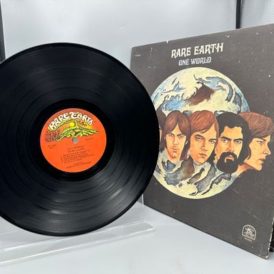 1971 Rare Earth Records Rare Earth One World Vinyl Album - RS 520