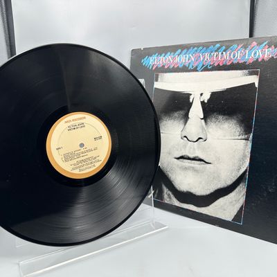 1979 MCA Records Elton John Victim of Love Vinyl Album - MCA-5104