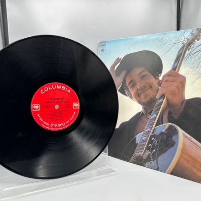 1969 Columbia Records Bob Dylan Nashville Skyline Vinyl Album - KCS 9825