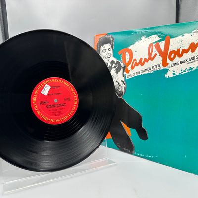 1983 Columbia Records Paul Young Love Of The Common People / Come Back And Stay Promo Vinyl Maxi-Single - AA 04699