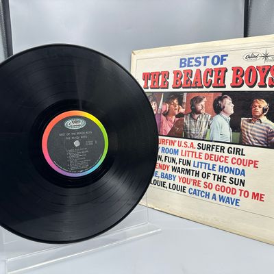1966 Capitol Records The Beach Boys Best Of The Beach Boys Vol. 1 Vinyl Album - T 2545