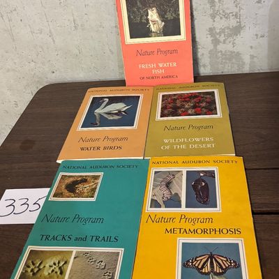 NATIONAL AUDUBON SOCIETY - NATURE PROGRAM PAPERBACKS