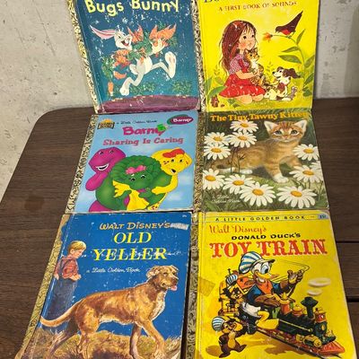 Vintage Little Golden Book Lot
