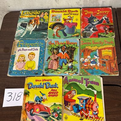 vintage Whitman Tell-A-Tale miniature hardcover Book Lot