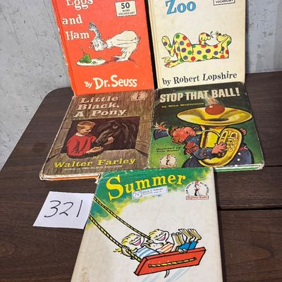 Lot of Dr Seuss Hardcover Grolier Book Club Edition Books