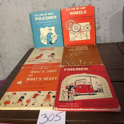 Let's Read and Find Out of Firemen, Police Indians and Houses Set of 7