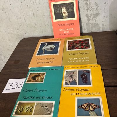 NATIONAL AUDUBON SOCIETY - NATURE PROGRAM PAPERBACKS