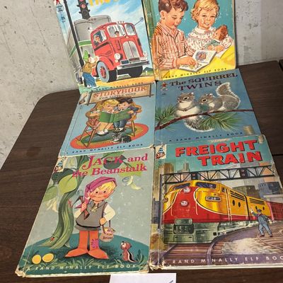 vintage Rand McNally Elf Books