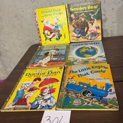 Vintage Little Golden Book Lot