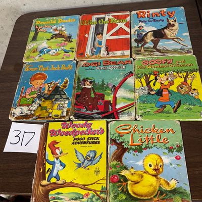 Vintage Whitman Publishing "Tell-A-Tale" Book Lot