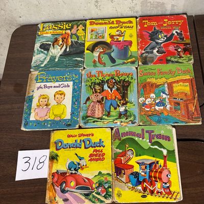 vintage Whitman Tell-A-Tale miniature hardcover Book Lot