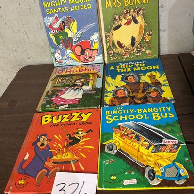 Vintage The Bingity-Bangity School Bus (Wonder Books 1950) and More