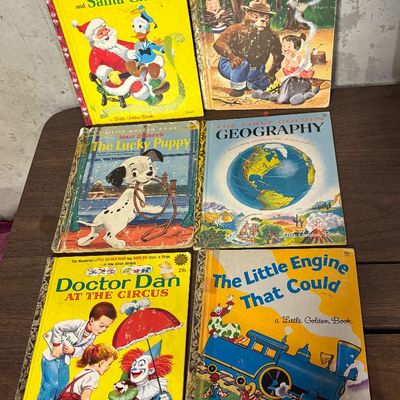 Vintage Little Golden Book Lot