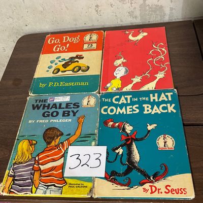 Lot of Dr Seuss Hardcover Grolier Book Club Edition Books