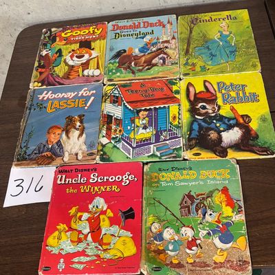 Vintage Whitman Publishing Childrens Books Set
