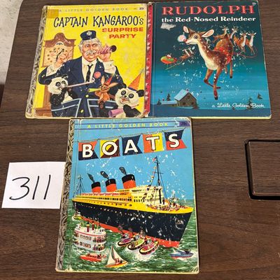 Vintage Little Golden Book Lot