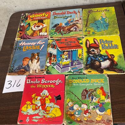 Vintage Whitman Publishing Childrens Books Set