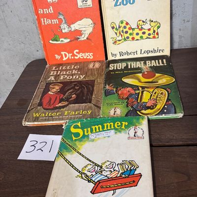Lot of Dr Seuss Hardcover Grolier Book Club Edition Books
